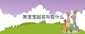 男寶寶起名叫哲什么